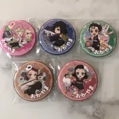 鬼滅の刃 ufotable cafe TOGO　岡山 缶バッジ　５点セット