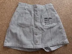 Lovetoxic ストライプ柄ショートパンツ　スカート見え　150 ラブトキ