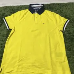 Tommy Hilfiger イエローポロシャツ Mサイズ