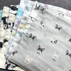 在庫SALE--5 4重ガーゼ ミニハンカチセット