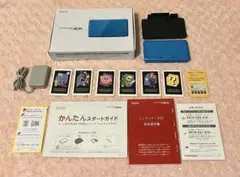 [美品]ニンテンドー3DS ライトブルー本体 付属品完備　動作確認済み