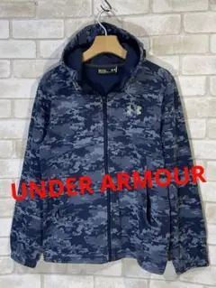 【UNDER ARMOUR】アンダーアーマー  カモフラ柄　ナイロン　ジャケット