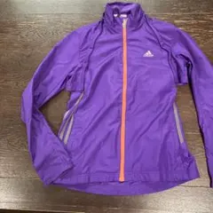 adidas レディース ウィンドブレーカー パープルのサムネイル