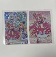 キラキラカードグミ キュアワンダフル わんだふるぷりきゅあ集合 2枚セット