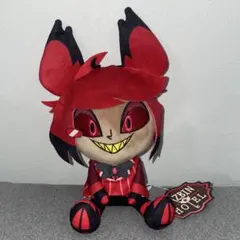 ハズビン ホテルへようこそ ラウンドワン限定　おすわりぬいぐるみ アラスター