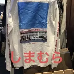 店舗写真プリント長袖シャツ