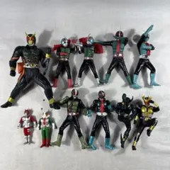 仮面ライダー ソフビ まとめ売り アギト ZX 1号 2号 11体 セット