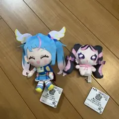 キミとアイドルプリキュア♪　プリフェイスぬいぐるみ　キュアスカイ、メロロン