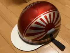 コルク半 カスタム 富士日章 三つボタン 白赤 文字無 高級クリヤ送料