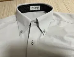 LES MUES メンズビジネス長袖ワイシャツ 襟39-袖86 4枚セット