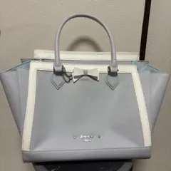 Samantha Vega リボンパスケース付きバッグパステル大