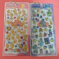 【正規品】プチドロップステッカー ディズニー トゥイーティー　モンスターズインク