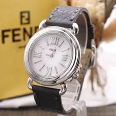 未使用品【新品電池】FENDI 30000L/動作良好 カメレオン ダイヤ2P 