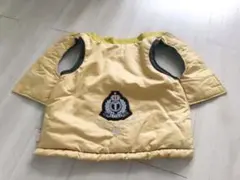 犬用厚手冬用ジャンパー イエロー サイズ６号 中型犬用