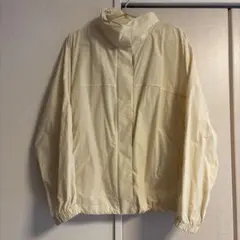 UNIQLO UVカットユーティリティブルゾン　ナチュラル　Lサイズ