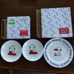 SNOOPY PEANUTS プレート 3枚セットのサムネイル