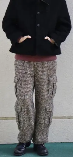 Urig TWEED 4P EASY CARGO PANTS