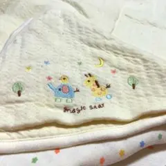 angel star カラフルドット おくるみ・ブランケット　80×80cm