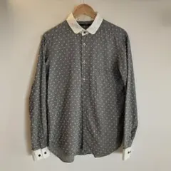 SAGE DE CRET チェック&ホールドット　シャツのサムネイル