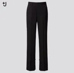 UNIQLO +J ウールスリムパンツ ブラック ユニクロ　黒