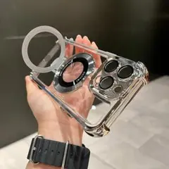 iPhone16Pro ケース カバー リング付き スタンド機能 クリアケース