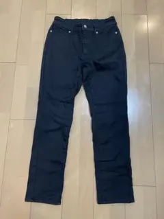 DHC裏ボア毛布のようなパンツ 黒