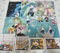 ★初音ミク クリアファイル ステッカーセット
