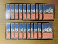 冠雪の山/Snow-Covered Mountain 20枚セット アイスエイジ