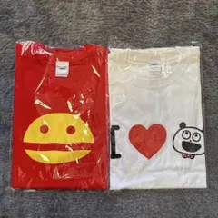 【未開封】にしむらゆうじ　tシャツ　2枚セット(ごきげんぱんだ & こねずみ)