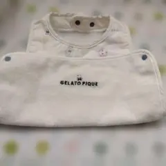 GELATO PIQUE アイスクリーム柄 お食事スタイ