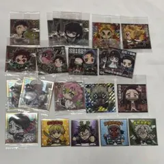 鬼滅の刃　ディフォルメシール ウエハース　ステッカー 21枚