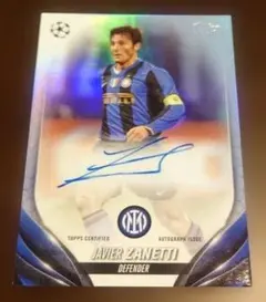 Javier Zanetti オートグラフカード 2023/24