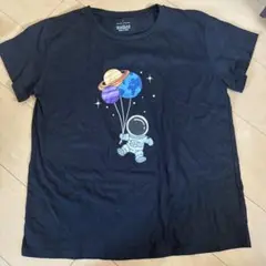 SHEIN 宇宙飛行士 グラフィック Tシャツ