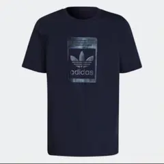新品未使用 M アディダスオリジナルス 快適な着心地! カモパック Tシャツ 紺