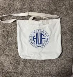 HUF 2WAY トートバッグ ホワイト