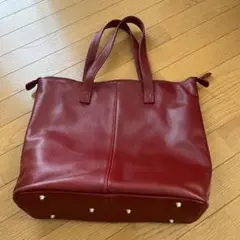 ^⁠^⁠ページ☆【新品未使用】GOLD MENレザー ダブルハンドルバッグ ページ☆【新品未使用】GOLD MENレザー ダブルハンドルバッグ