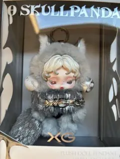 【スカルパンダ】SKULLPANDA XGコラボ ぬいぐるみペンダント　正規品