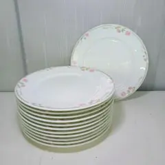 Noritake ノリタケ 花柄 プレート 皿 12枚セット 大皿 A0006のサムネイル