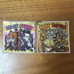 鬼滅の刃マンチョコ　胡蝶しのぶ&十字架天使　我妻善逸&スーパーゼウス