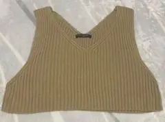 レディース ビスチェ ニットベスト