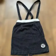 Jenni ストライプ ジャンバースカート 100cm