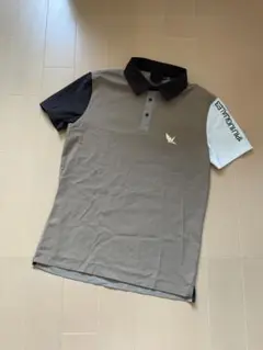 M【未使用品】1PIU1UGUALE3　GOLF ビッグロゴ半袖ポロシャツBW 楽天市場】1piu1uguale3 GOLF ポロシャツの通販