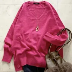 カシミヤ100% オーバーサイズ