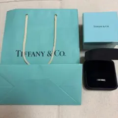 【おすすめ・希少・美品】　ティファニー　ミルグレイン　プラチナ　リング　15号