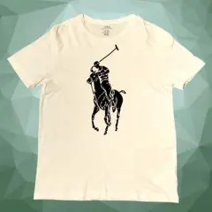 Polo Ralph Lauren　ビッグポニーロゴ　ホワイトTシャツ