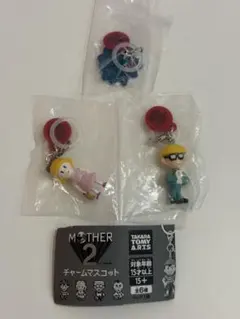 MOTHER2 チャームマスコット めじるしアクセサリー 3種 ガチャ