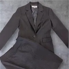 【NATURAL BEAUTY BASIC】ストライプ柄 セットアップスーツ