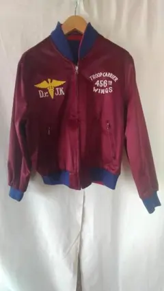 東洋エンタープライズシュガーケーン和柄両面刺繍リバーシブルスカジャン38