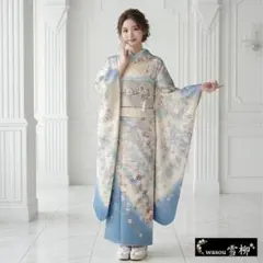 華やか蝶舞うピュアガーリー♡振袖フルセット　成人式前撮り