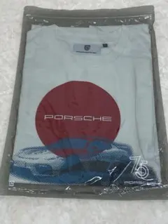 Porsche 75周年記念 Tシャツ Lサイズ ホワイト　新品のサムネイル